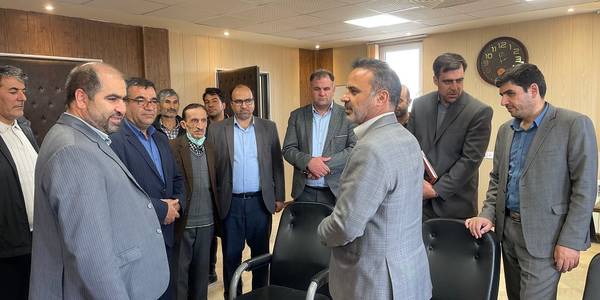 بازدید از بخشداری های مرکزی و خنجین شهرستان فراهان