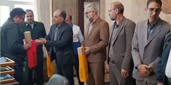 تقدیرمدیرکل میراث فرهنگی،  گردشگری و صنایع دستی استان مرکزی از کارکنان پاسگاه ایست و بازرسی و پلیس راه توره