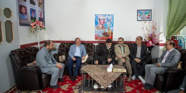 ✅دیدار با خانواده شهید والامقام غلامحسین وروانی فراهانی