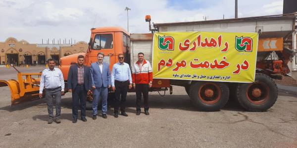 بازدید از راهدارخانه های محورهای مواصلاتی شهرستان ساوه