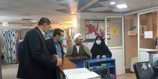 بررسی میدانی بیمارستان امام خمینی(ره) محلات