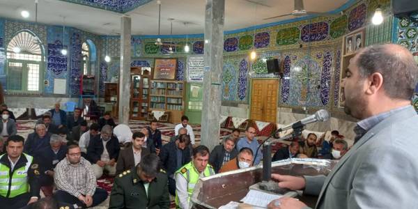 🔹️نماز عبادی سیاسی جمعه شهرستان فراهان