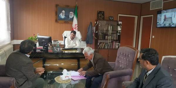 دیدار مردمی محمد رضا رضایی فرماندار شهرستان تفرش