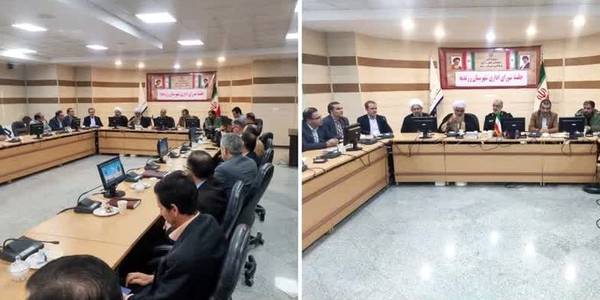 جلسه شورای اداری شهرستان به ریاست جناب آقای مهری