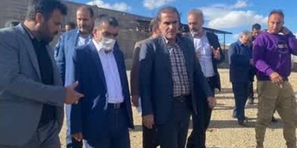 بازدید از روستای راحتلو جهت بررسی مشکلات مربوطه الاخصوص مشکل گاز