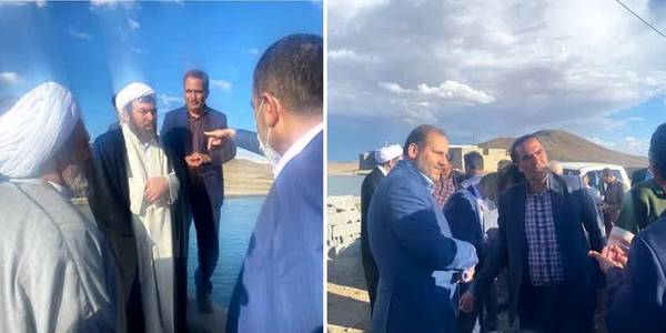 بازدید فرماندار از روستای گل چشمه جهت بررسی مشکلات مربوطه الاخصوص مشکل گاز