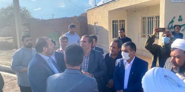 بازدید فرماندار از روستای اسماعیل آباد کوچکلو جهت بررسی مشکلات مربوطه الاخصوص مشکل گاز