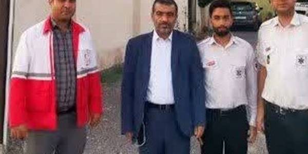 بازدید فرماندار از پایگاه اورژانس شهر زاویه