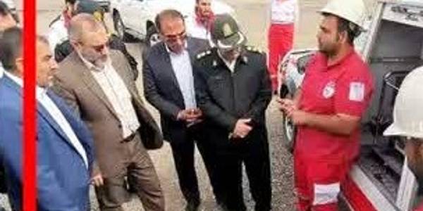 بازدید استاندار و فرماندار از پایگاه امداد و نجات جاده ای شهدای زرندیه