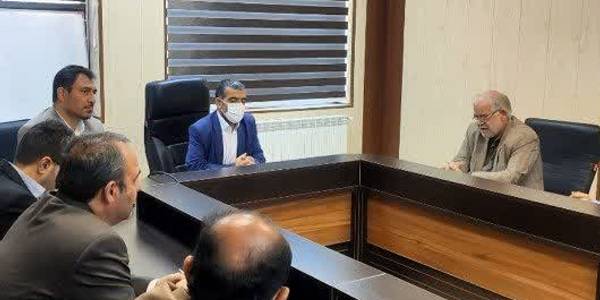 بازدید نوروزی فرماندار از اداره برق شهرستان