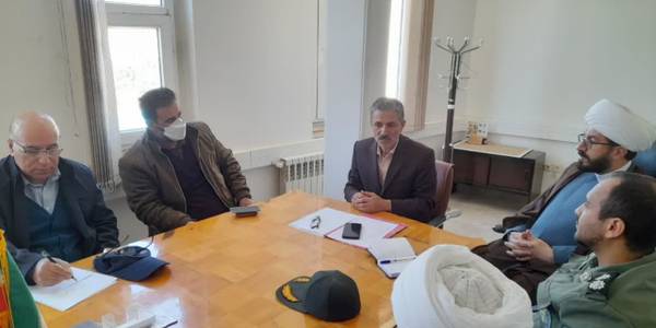 جلسه ستاد گردشگری به ریاست مویدی معاون فرماندار شهرستان تفرش و با حضور جمعی از مسئولین در فرمانداری تشکیل و برگزار شد‌