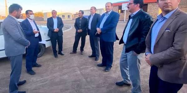 بازدید از روستای اسماعیل آباد کوچکلو بخش زاویه