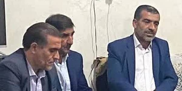 بازدید از روستای راحتلو بخش زاویه و رفع مشکل گاز