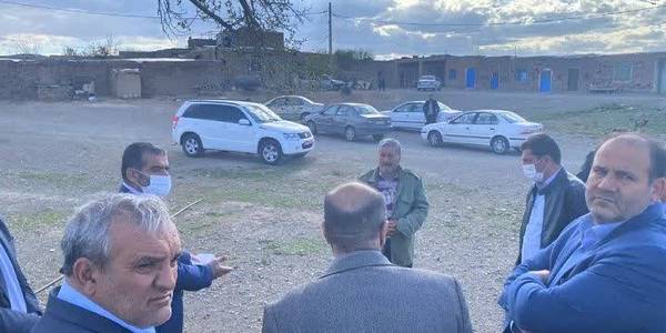 بازدید فرماندار از روستای گل چهره بخش مرکزی