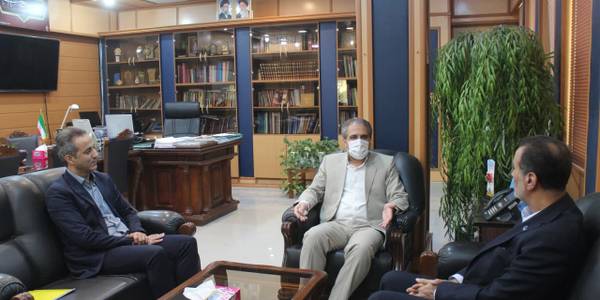 دیدار  مدیر عامل شرکت آب و فاضلاب استان مرکزی با مهدی الیاسی معاون استاندار و فرماندار ویژه شهرستان ساوه