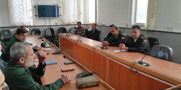 نشست بررسی مسائل و مشکلات امنیتی و اجتماعی بخش کمره شهرستان خمین برگزار شد