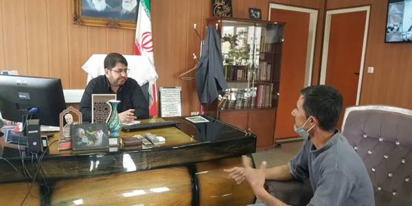 بخشی از دیدارهای مردمی محمد رضا رضایی فرماندار تفرش    :