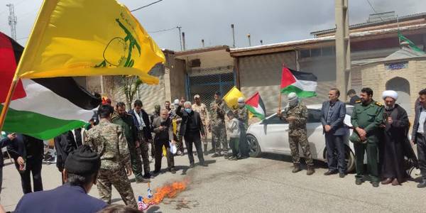 گزارش راهپیمایی روز قدس شهر زاویه