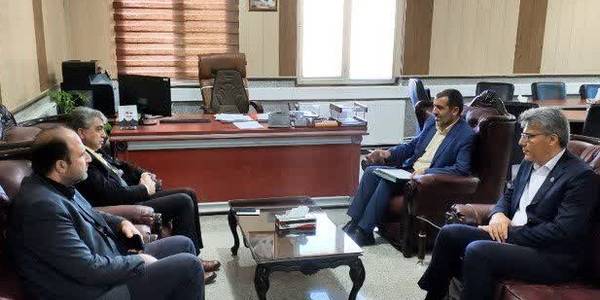 دیدار مدیرکل محترم صنعت ، معدن و تجارت استان با فرماندار