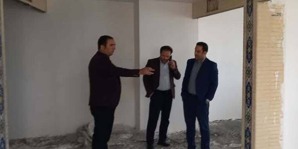 بازدید فرماندارخنداب از پروژه بازارچه میراث فرهنگی