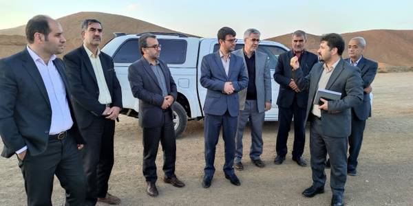 فرماندار از معدن زراختران خمین بازدید کرد