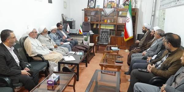 حضور محمد رضا رضایی فرماندار شهرستان تفرش در جلسه هماهنگی امامان جمعه شهرستان های تفرش، آشتیان و فراهان