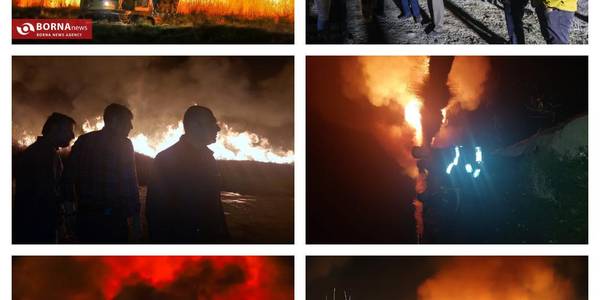 در پی اعلام ستاد بحران استان مرکزی مبنی بر تشکیل ستاد بحران شهرستان اراک در روستای مبارک اباد با دستور کار کنترل حریق در تالاب میقان و کویر داوداباد با حضور استاندار مرکزی ، معاون سیاسی و امنیتی استانداری مرکزی ،هادی فرماندار اراک و اعضای ستاد بحران شهرستان اراک نیروهای اتش نشانی در کنترل و اطفای حریق تا پاسی از شب فعالیت داشتند .