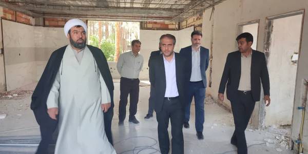 بازدید  از روند پیشرفت فیزیکی ساختمان جدید در حال احداث منابع طبیعی و آبخیزداری شهرستان ساوه