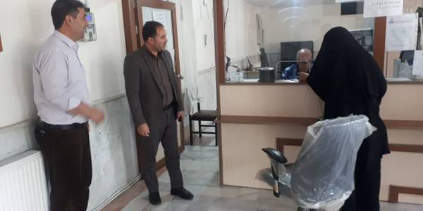 بازدید سر زده فرماندار از برخی ادارات شهرستان "