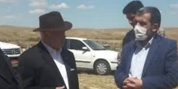 بازدید و بررسی مشکلات کشاورزی بخش خرقان