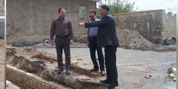 بازدید فرماندار از روستاهای قطب آباد و دارانجیر