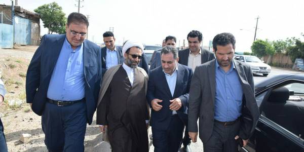بازدید معاون وزیر راه و مدیرعامل شرکت ساخت و توسعه زیربناهای کشور از جاده زیراب