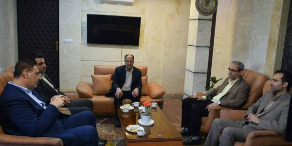 دیدار مدیرکل دفتر امور روستایی و شوراهای استانداری مرکزی با فرماندار شهرستان محلات