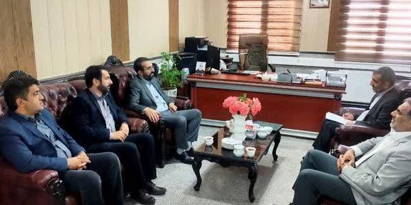 معاون سیاسی ، امنیتی و اجتماعی و مدیرکل فرهنگ وارشاد اسلامی استان با فرماندار