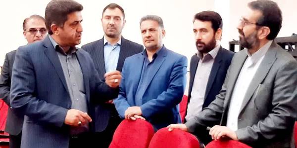 بازدید مسئولین از مجتمع فرهنگی شهر مامونیه
