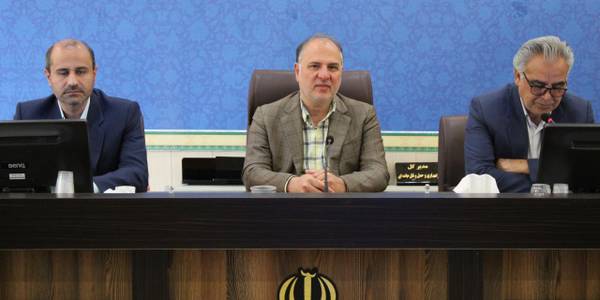 جلسه تودیع و معارفه مدیر کل دفتر فنی برگزار شد.