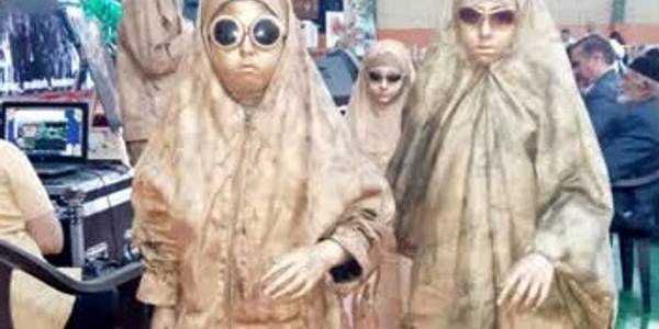 جلوه زیبای هنر در سومین یادواره شهدای شهرستان زرندیه