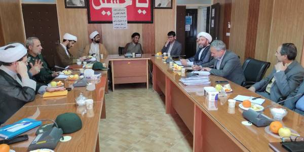 اولین جلسه شورای امر به معروف ونهی از منکر شهرستان خمین در سال 1402 برگزار شد