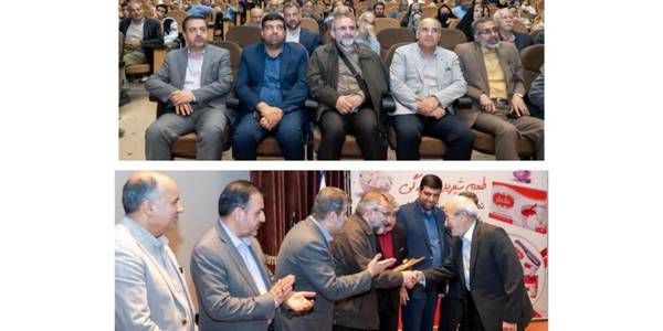 💠حضور استاندار مرکزی وفرماندار اراک در همایش اتحادیه خوار و بار و لبنیات اراک