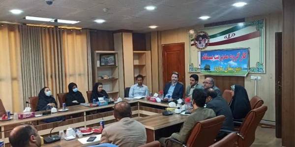 جلسه مشترک کارگروه مدیریت پسماند و کارگروه جلوگیری از آلودگی آب و مدیریت فاضلاب شهرستان ساوه