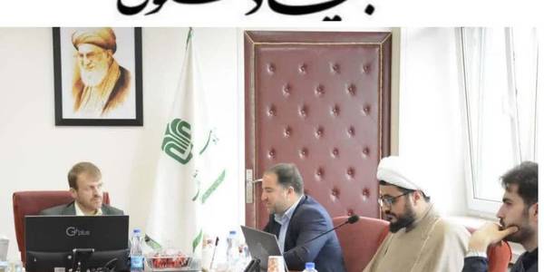 دیدار فرماندار با خاوئی مدیرعامل بنیاد علوی (ایران)