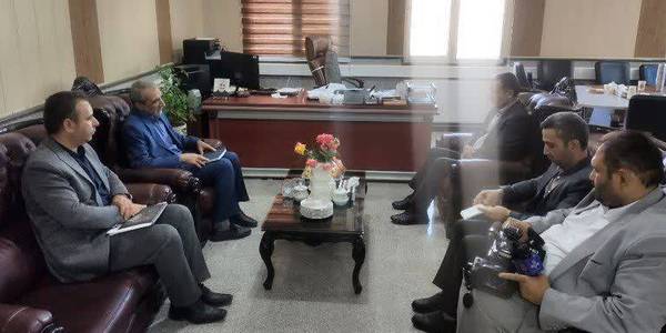 دیدار مدیر کل دامپزشکی با فرماندار