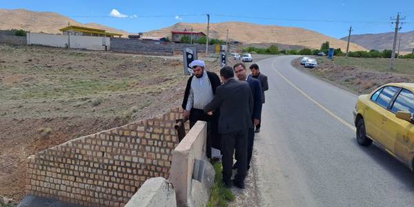 بازدید محور های مواصلاتی جاده عباس آباد به علیشار