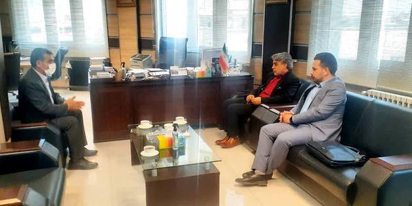دیدار فرماندار با مدیرکل صنعت ، معدن و تجارت استان مرکزی