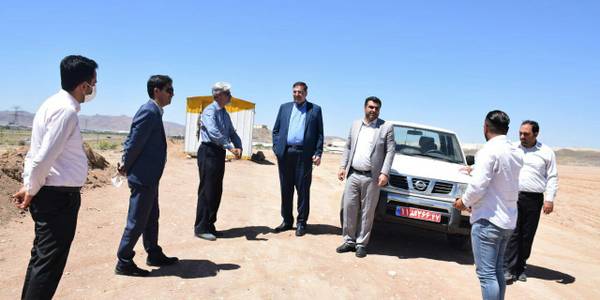 بررسی میدانی محل احداث و تجهیز کارگاه راهسازی جهت تکمیل باند دوم جاده زیراب