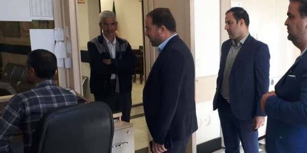 بازدید فرماندارخنداب از اداره گاز بخش قره چای