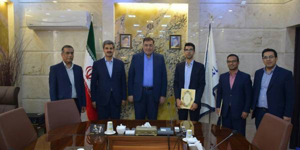 آیین تکریم و معارفه سرپرست توزیع برق شهرستان محلات