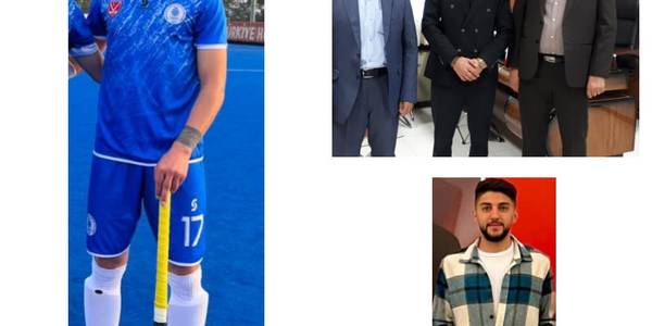 دیدار اميرمهدي ميرزاخاني بازيكن تيم ملي ولژيونر كشورمان بافرماندار شهرستان اراک