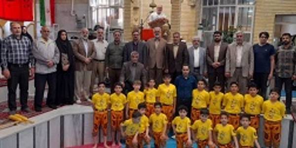 برگزاری مراسم بزرگداشت ورزش پهلوانی و زورخانه ای در شهر شازند
