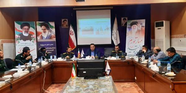 جلسه هماهنگی برگزاری کاروان دوی امدادی عاشقان حسینی (ع) زائران خمینی (ره) ب